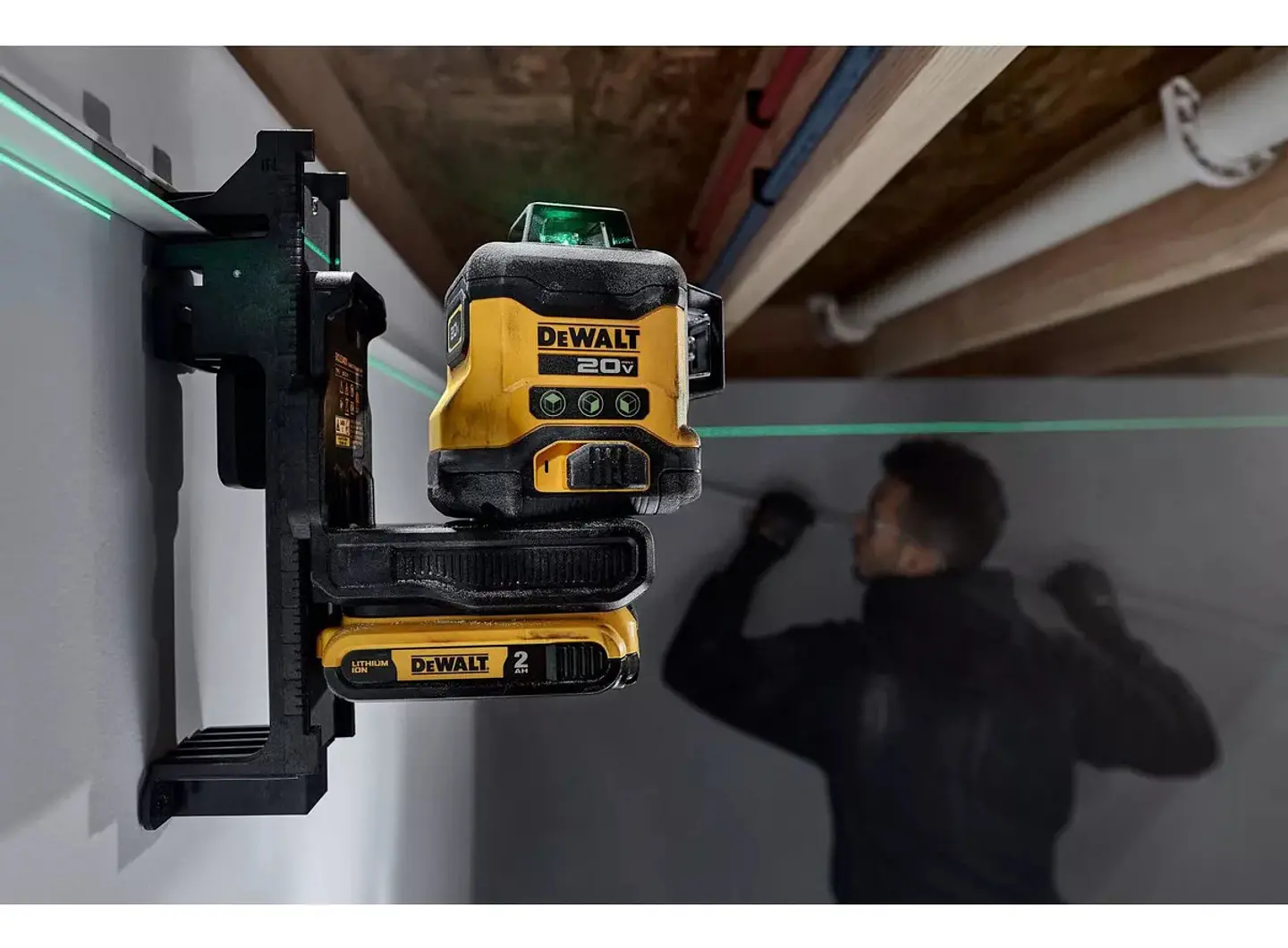 Nivel Láser Verde 12/20v 3 Líneas Cruzadas 360° Dewalt 6