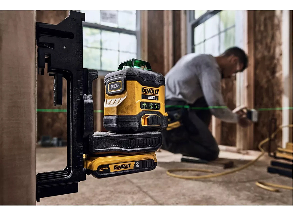 Nivel Láser Verde 12/20v 3 Líneas Cruzadas 360° Dewalt 7