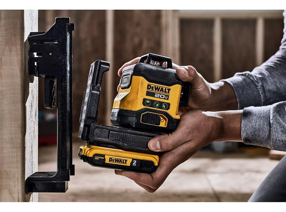 Nivel Láser Verde 12/20v 3 Líneas Cruzadas 360° Dewalt 8