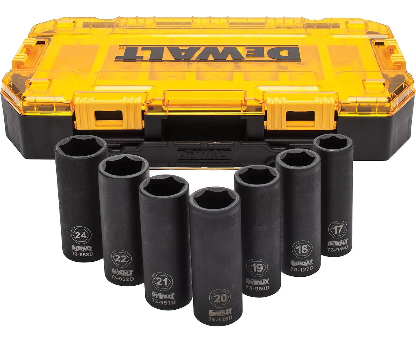 Set Dados De Impacto 1/2 Pulgada (7pc) Dwmt74737 1