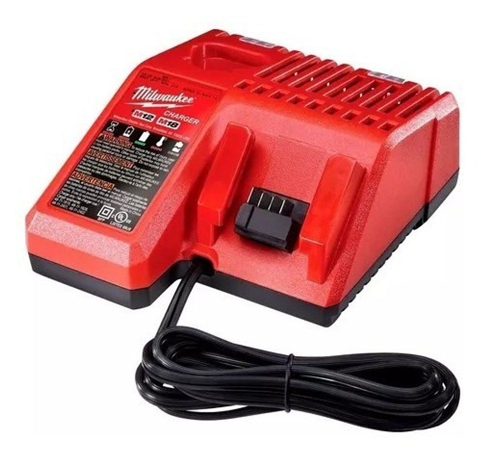 Milwaukee Cargador M18 - M12 (220v Adaptado) 1