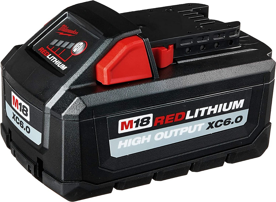 Milwaukee Batería M18 High Output Xc6.0 Ah 48-11-1865 3