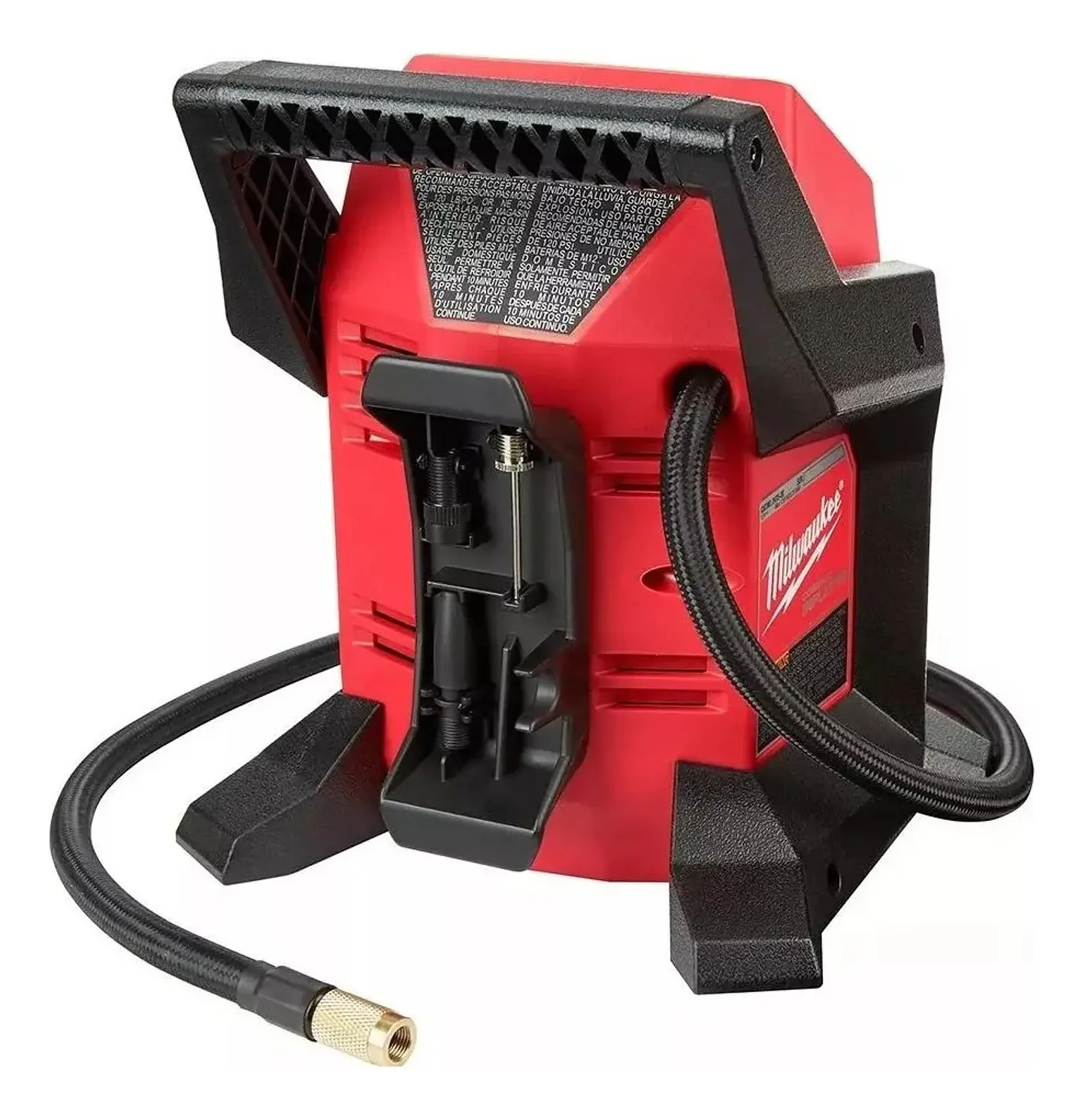 Inflador De Neumáticos Inalámbrico M12 Milwaukee 2475-20 4