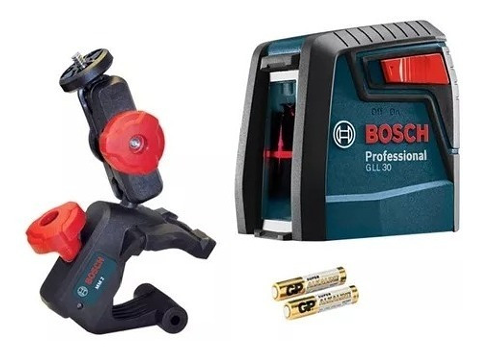 Nivel Láser De Líneas Bosch Gll 30 S 30ft.  2