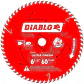 Disco Sierra Circular 6 1/2 Diablo 60 Dientes Fino  - Miniatura 1