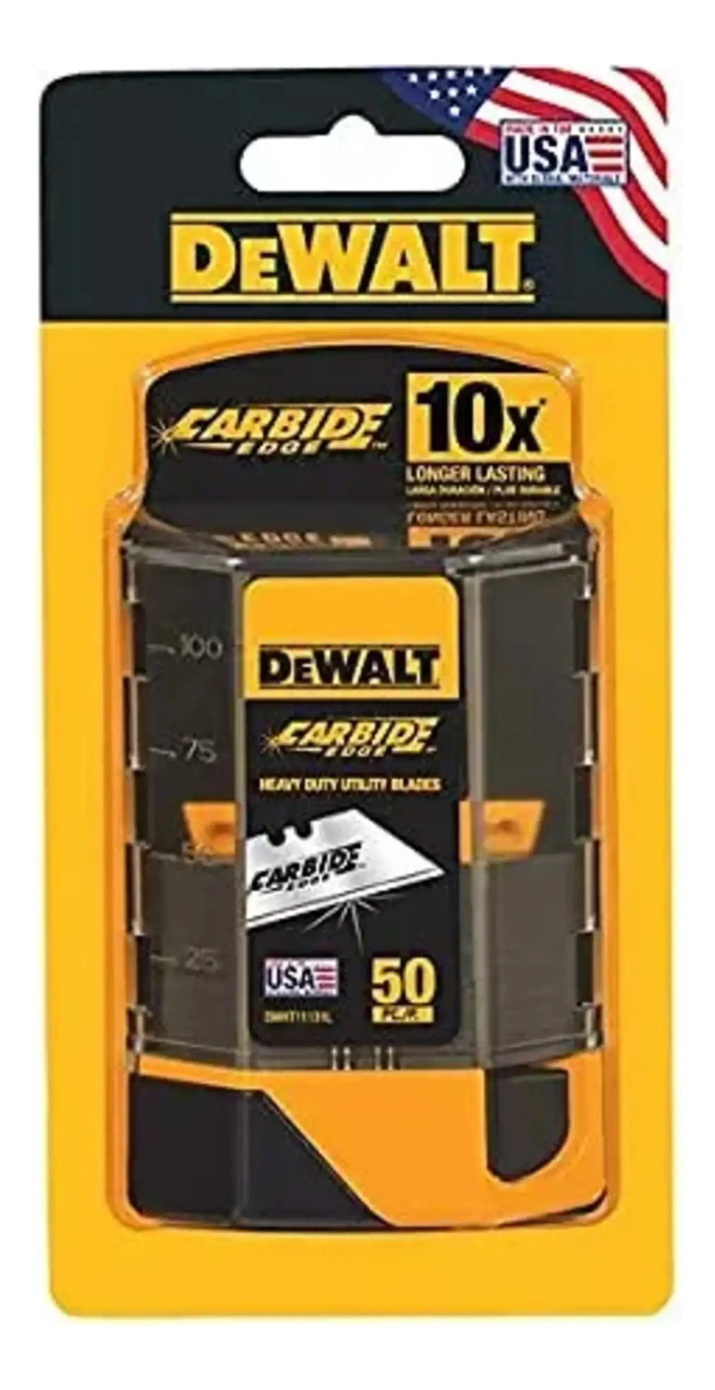 Cuchillas Cartonero 50 Hojas, 3/4 Pulgadas Dewalt 3