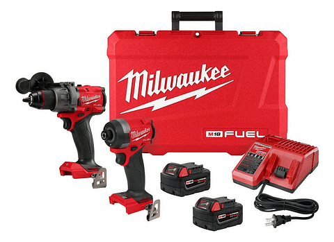 Kit De Taladros Milwaukee 3697-22 4a Generacion