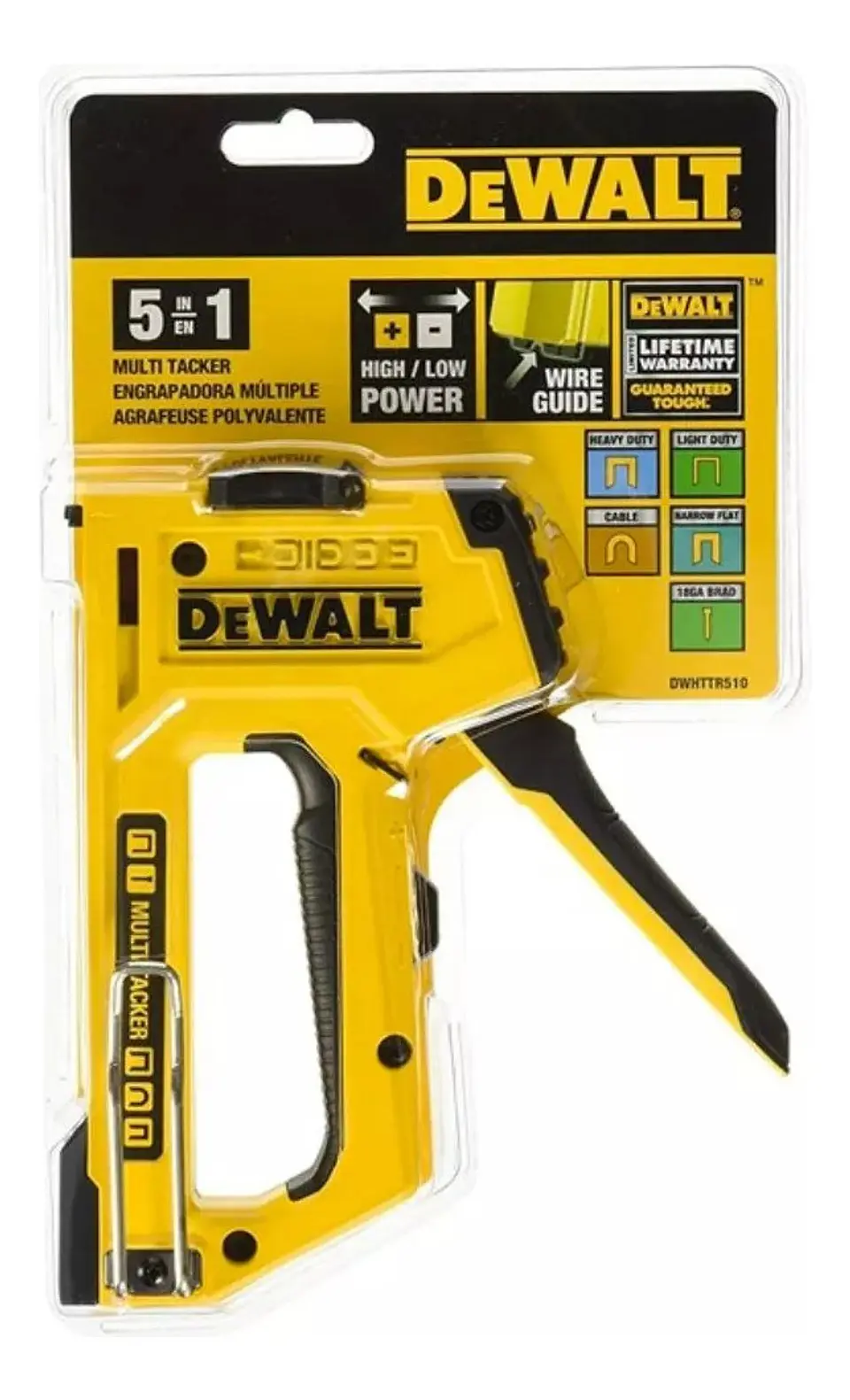 Dewalt Grapadora/clavadora Multi Track 5 En 1 Dwhttr510 3