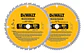 Discos Sierra 12 Pulgadas Dewalt Pack 32 Y 80 Dientes - Miniatura 1