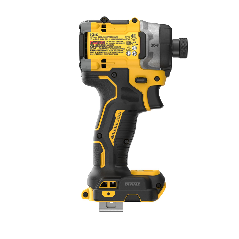 Atornillador De Impacto 20v Xr Dewalt DCF860B 5