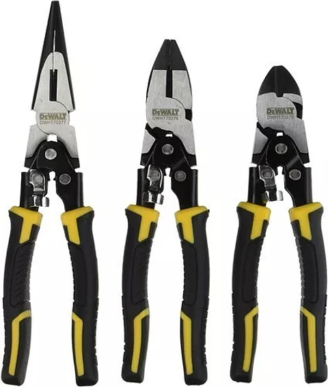 Pack De Alicates Dewalt 3 Unidades. Dwht70485