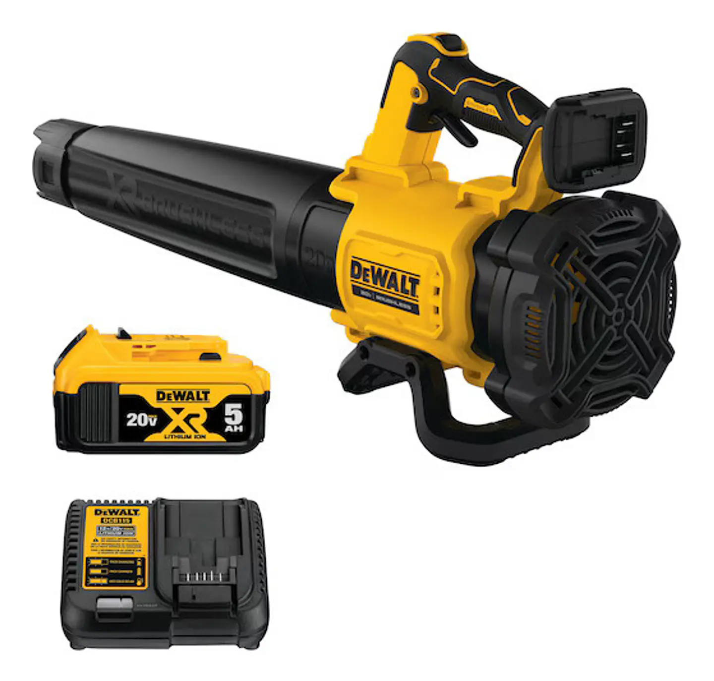 Soplador Sin Carbones(brushless) Dewalt Dcbl722p1-b2 20v 2