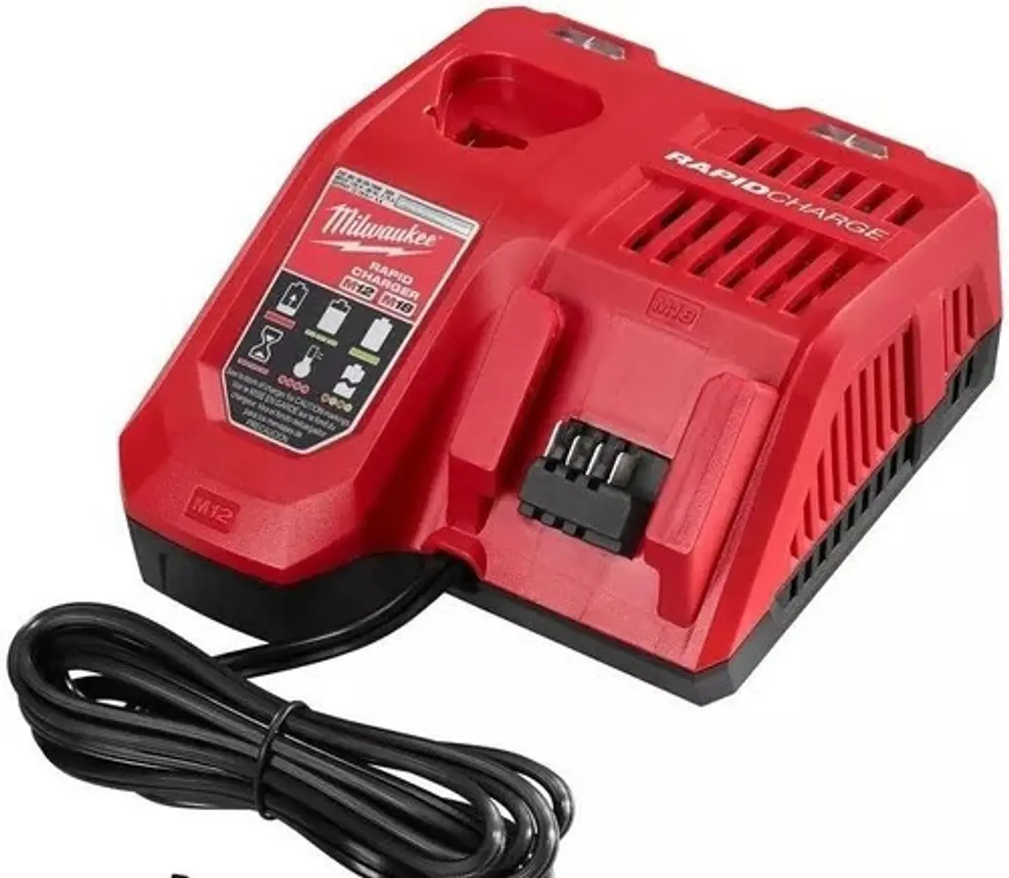Milwaukee Cargador Rapid Charge 6a/h M18 Y M12  2