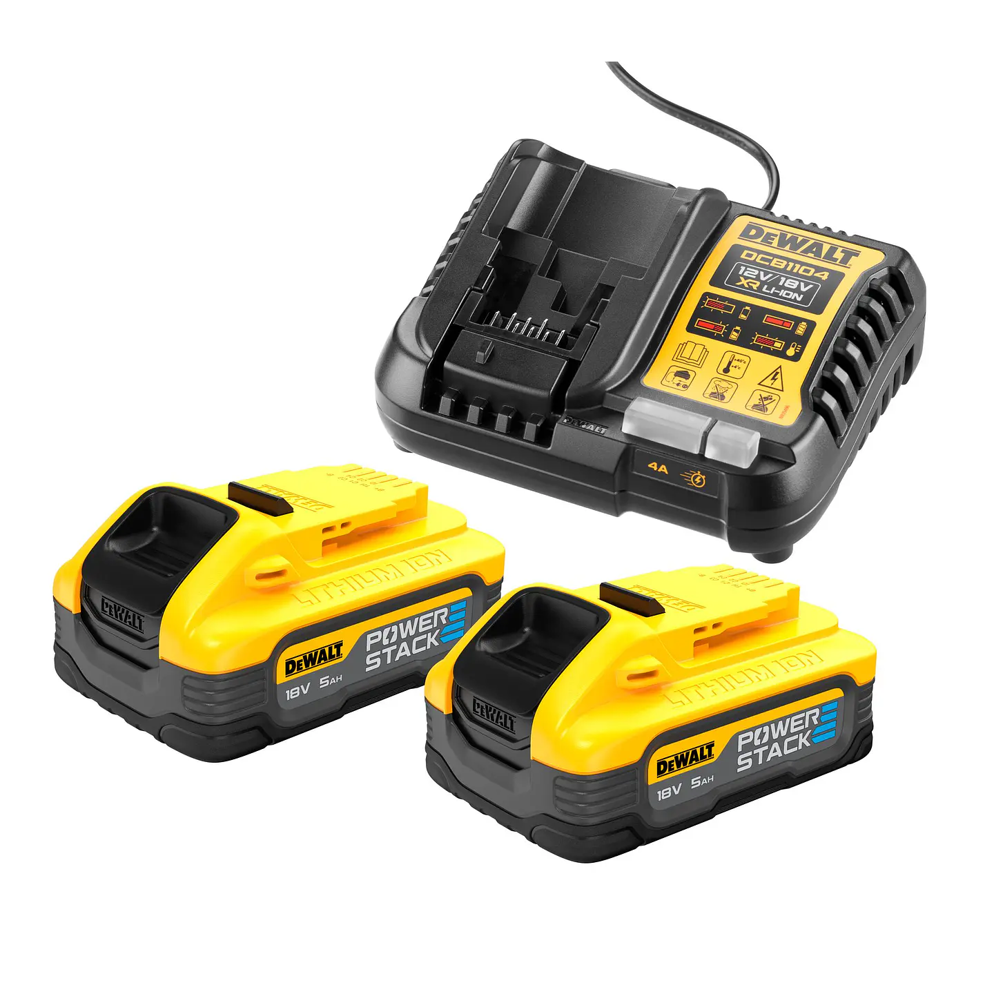 Kit Sierra Circular Xr Inalambrica + 2 Powerstack 5ah 5