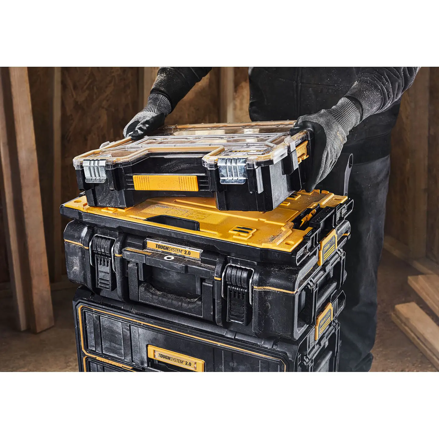 Plataforma adaptadora Dewalt Toughsystem para Tstak 5