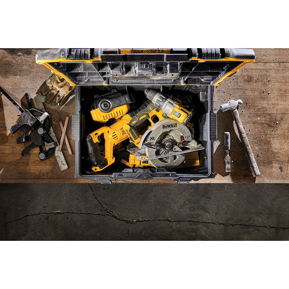 Caja de Herramientas Grande Dewalt ToughSystem 2.0 DWST08300 7