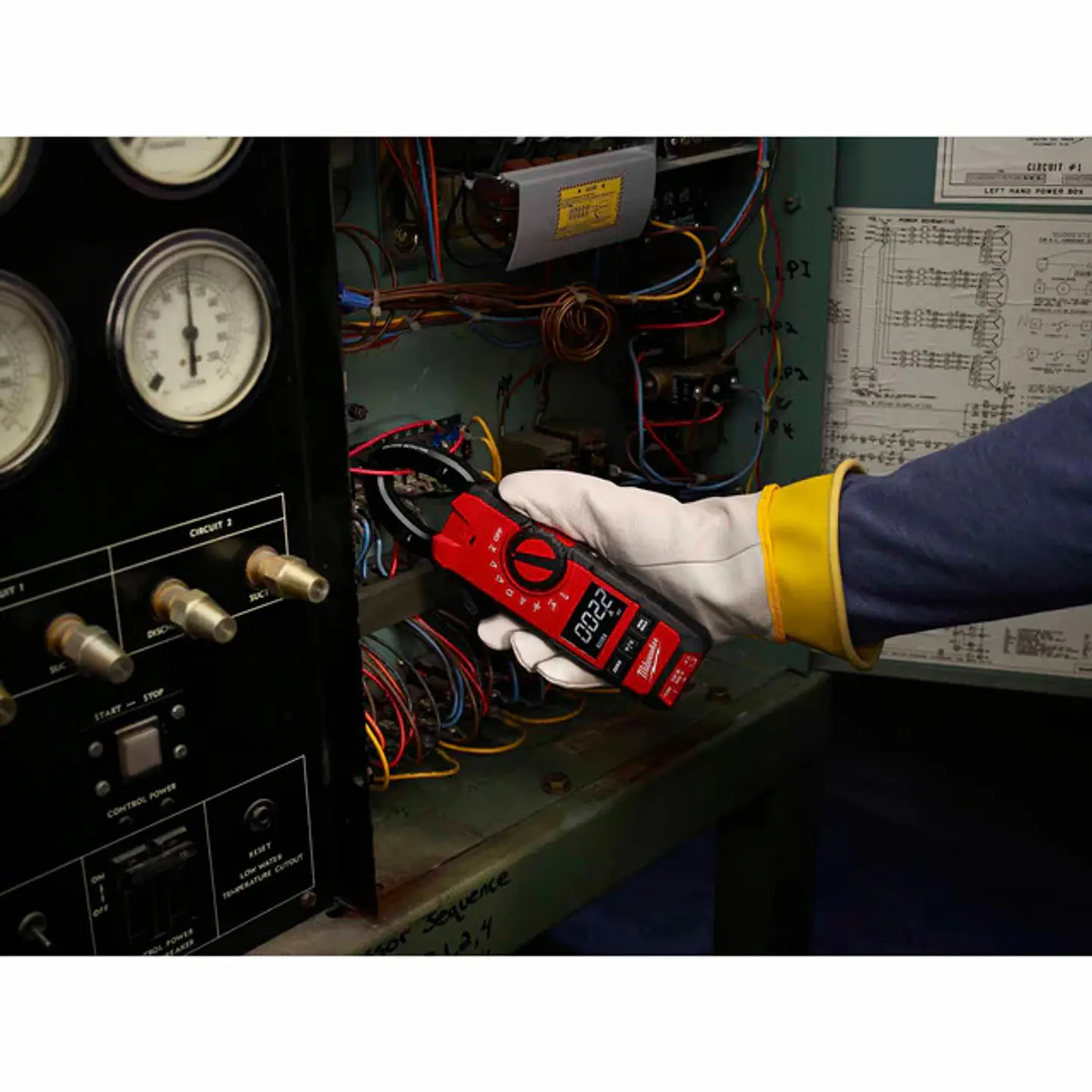 Amperímetro De Gancho Digital para HVAC/R Milwaukee 2236-20 5