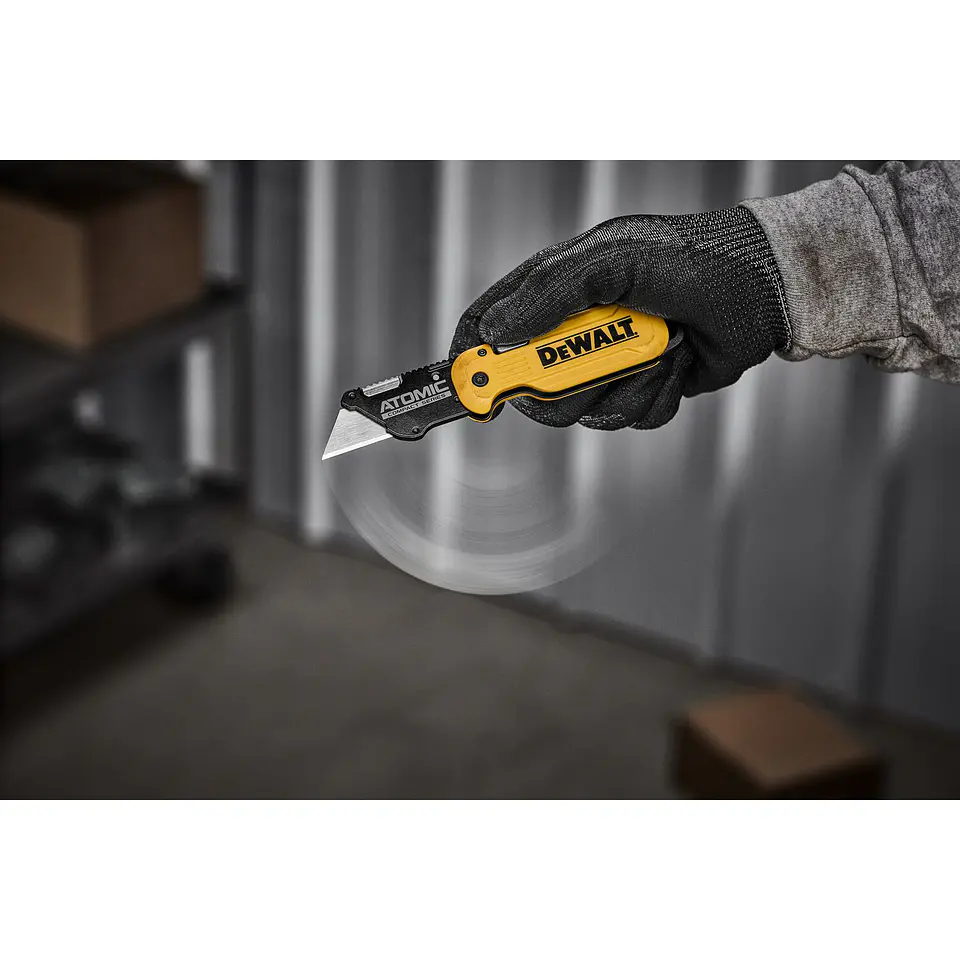 Cuchillo Cartonero Plegable Atomic DeWalt DWHT10990 7