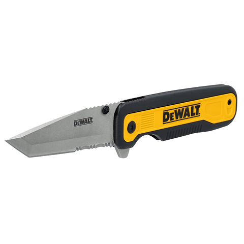 Cuchillo Plegable Con Dientes de Sierra DEWALT DWHT10994