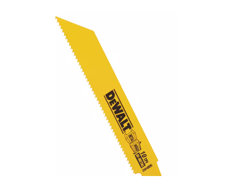 Dewalt 6 Hojas Para Sierra Sable Metal/madera Dw4856  2