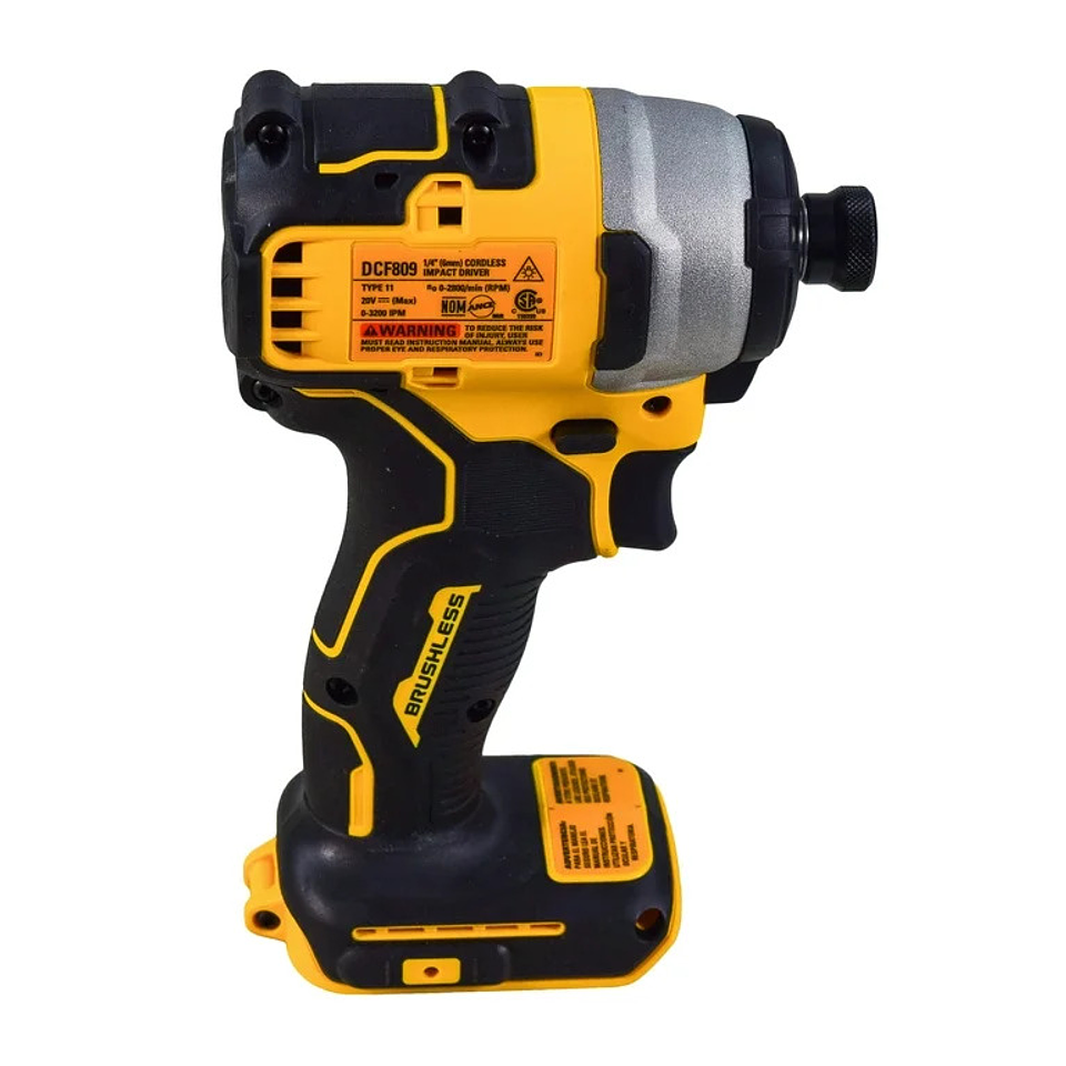Atornillador De Impacto Dewalt Atomic Dcf809b  2
