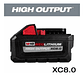 Batería Milwaukee M18 Xc 8.0ah 48-11-1880 - Miniatura 5
