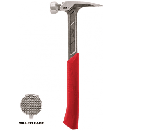 Milwaukee - Martillo Carpintero De 22 Onzas Cara Fres 