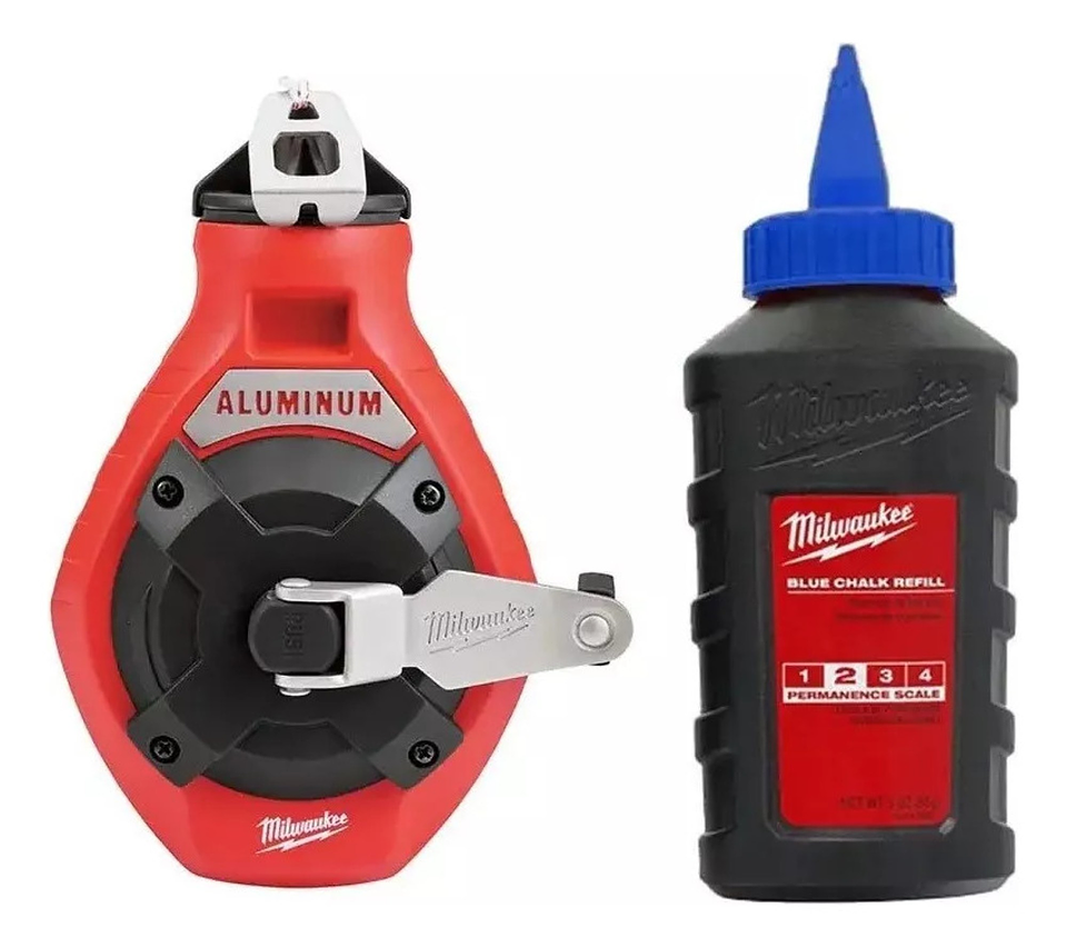 Tizador Milwaukee, Con Tiza Y Cuerpo De Aluminio 2
