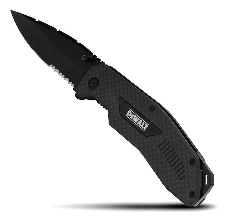 Cuchillo Plegable Fibra De Carbono Dewalt Dwht10314 2