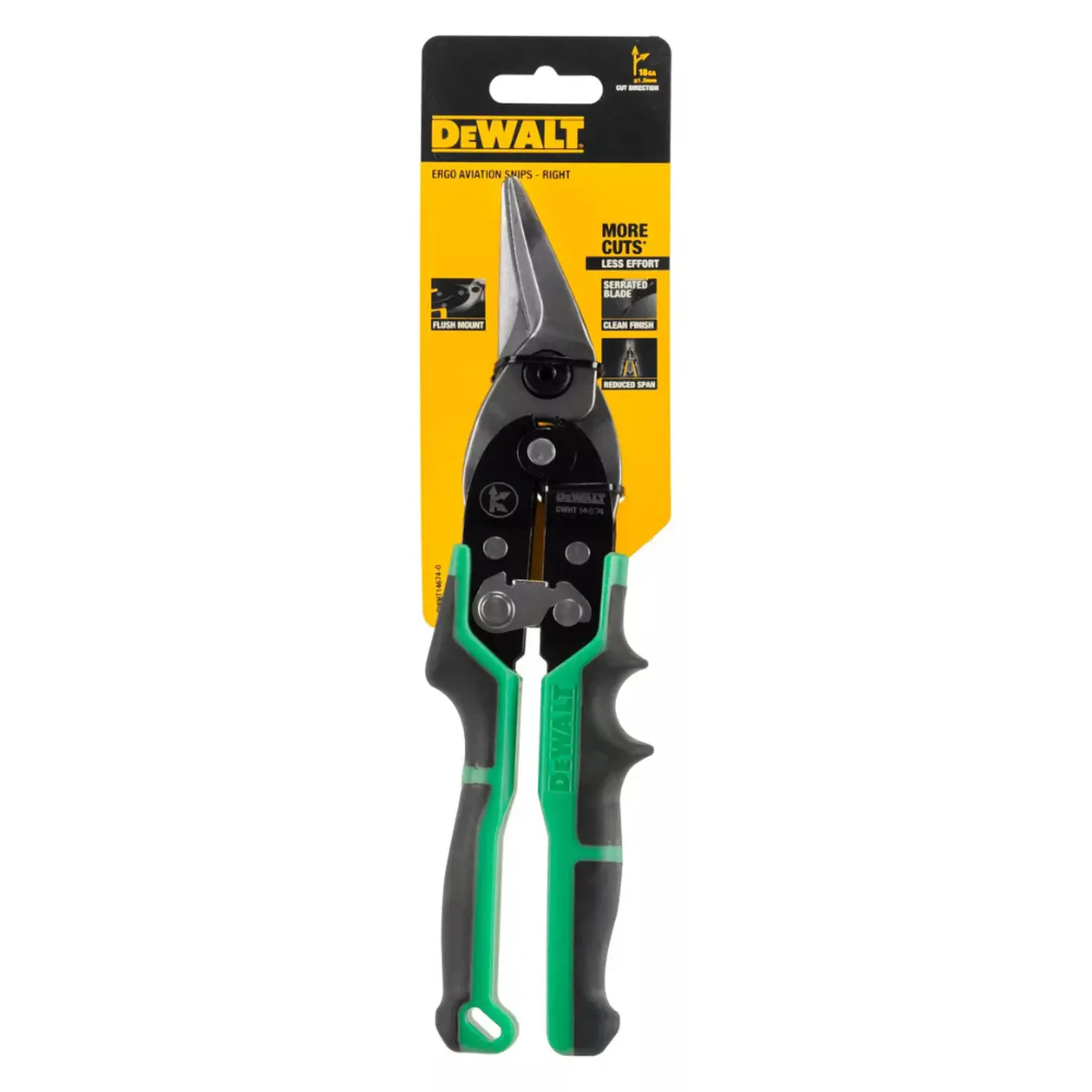 Tijera De Aviación Corte Derecho Dewalt Dwht14674 1