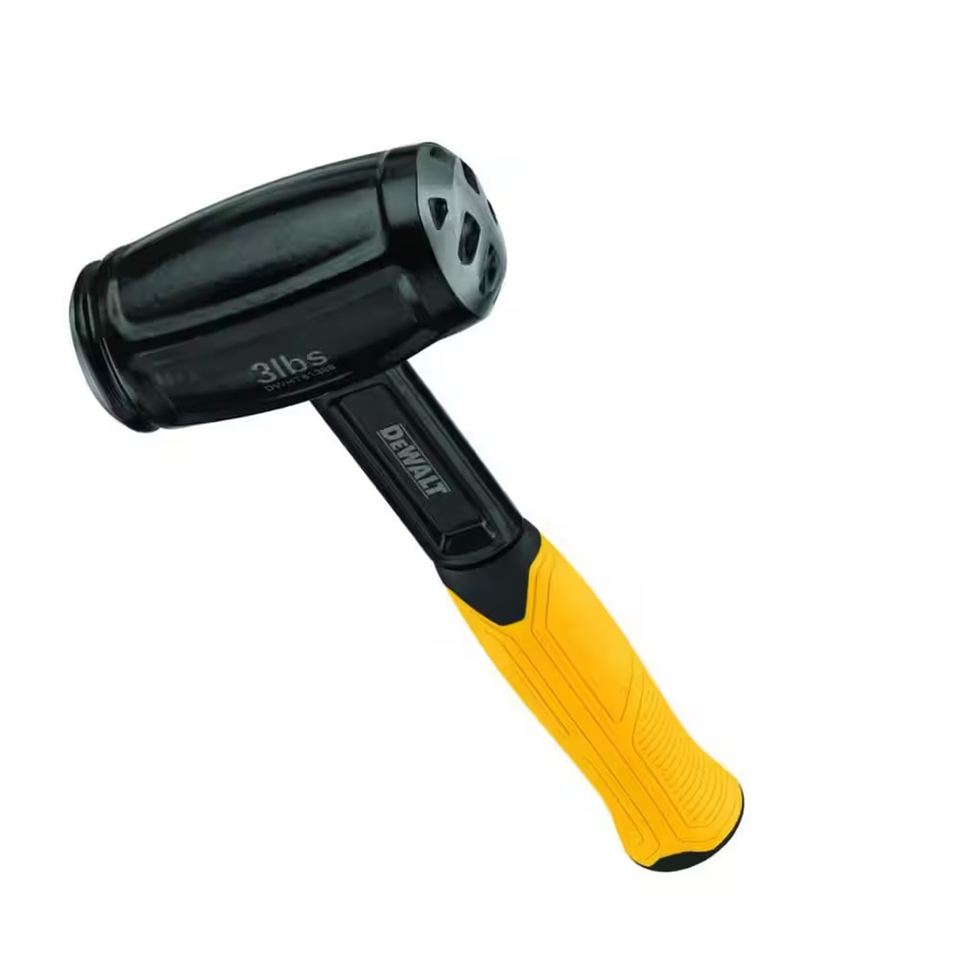 Combo Martillo Mazo De Acero 3lbs Dewalt Dwht51388 3