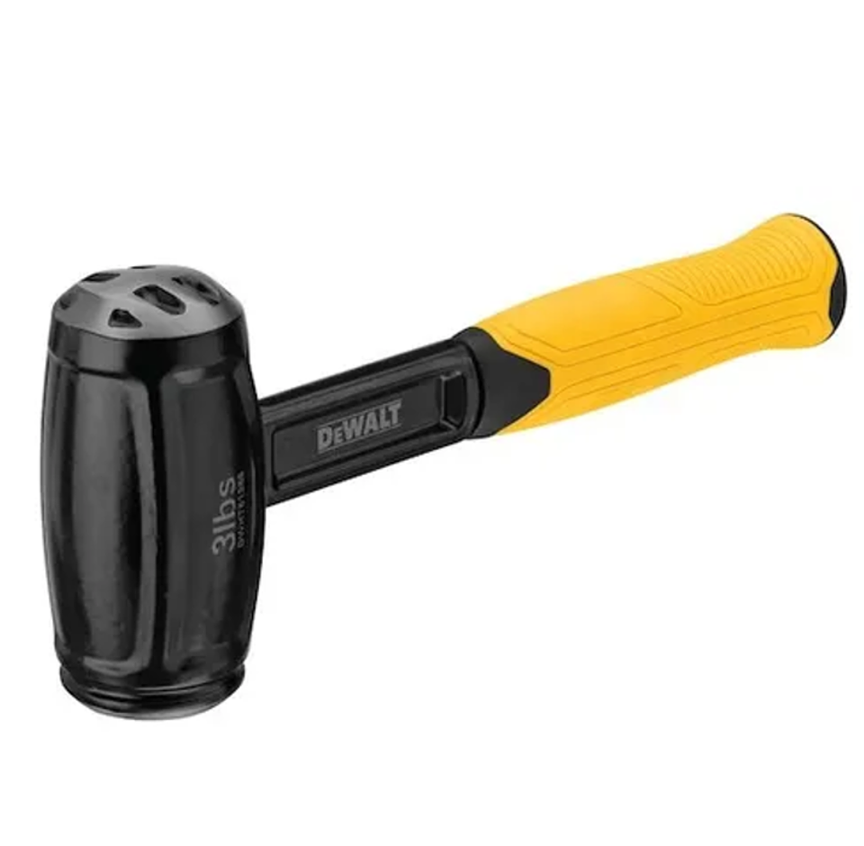 Combo Martillo Mazo De Acero 3lbs Dewalt Dwht51388 4