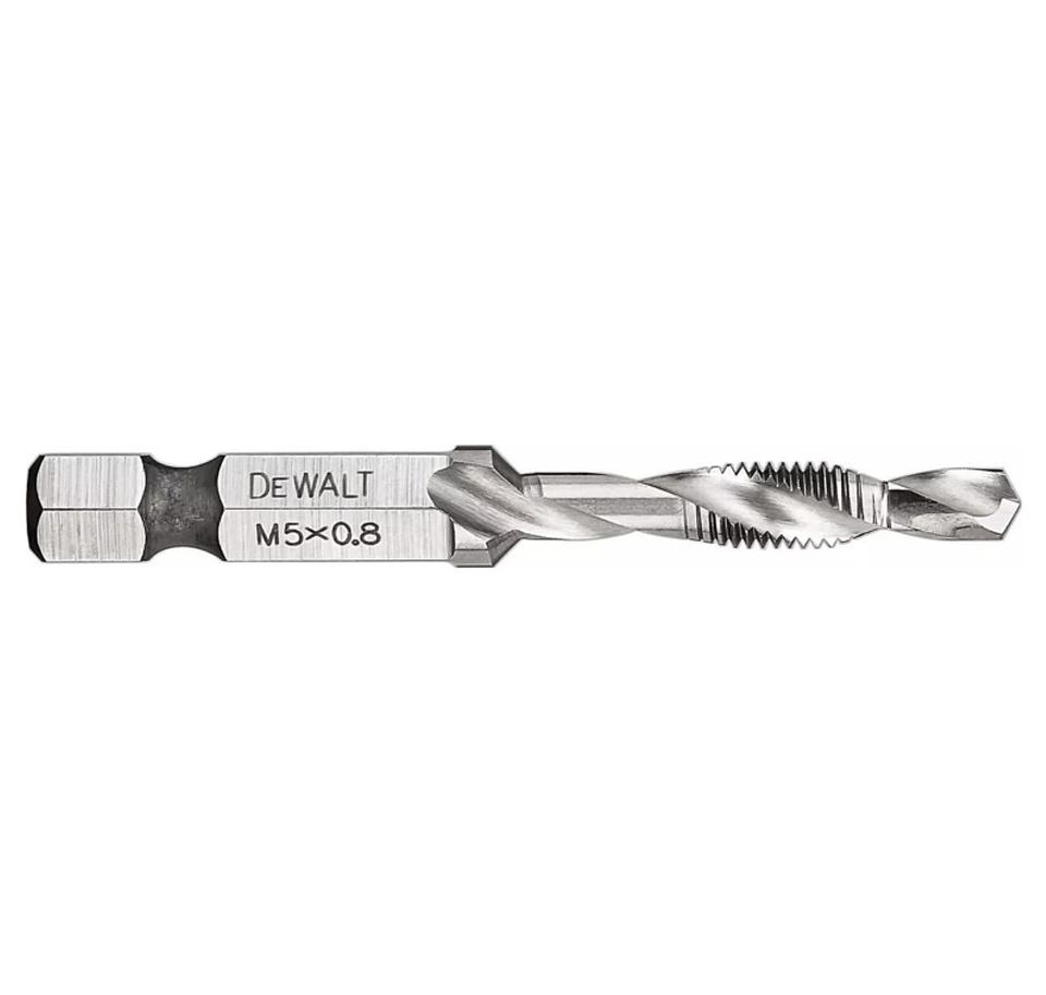 Broca Impacto Punta Macho 5x0,8mm Dewalt Dwadtqtr5mm8 3