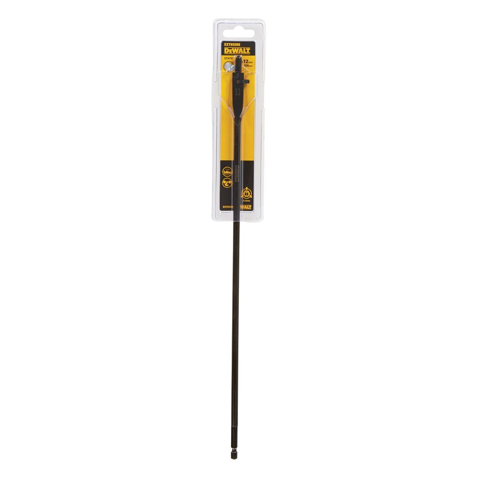 Broca Paleta Madera Plana 12x406mm Dewalt Dt4781-qz 1