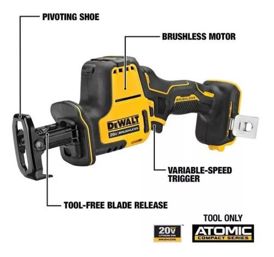 Dewalt Atomic 20 V Max Sierra Sable Dcs369b 4