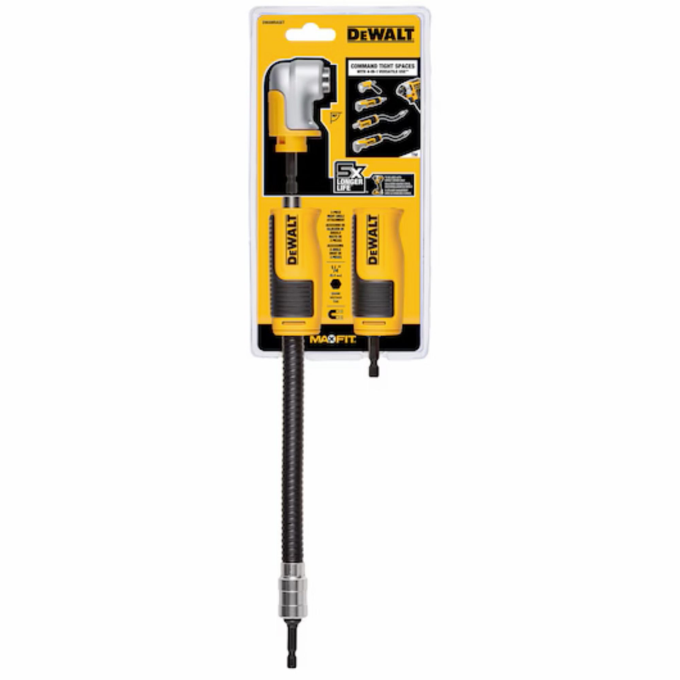 Adaptador Ángulo Recto Dewalt Sistema 4 en 1 MAXFIT 2