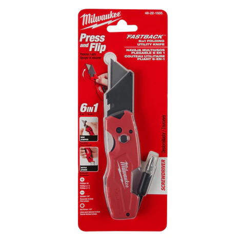 Milwaukee - Cuchillo Cartonero 48-22-1505 6 En 1 
