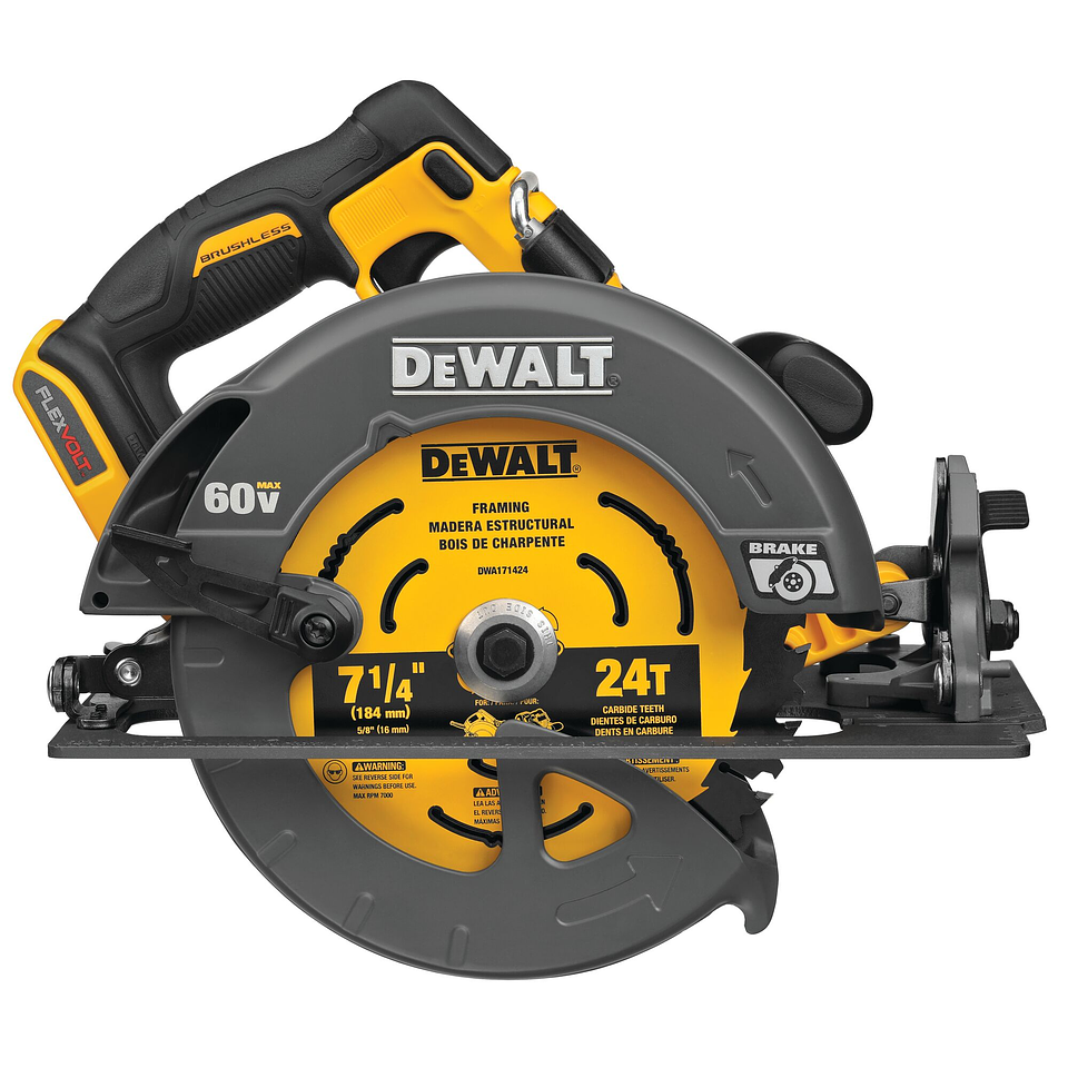 Sierra Circular Flexvolt 60v Dewalt Dcs578 - S/bat 1
