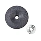 Soporte Para Discos De Lija 4 1/2 Semi Rígido Estriado - Miniatura 1
