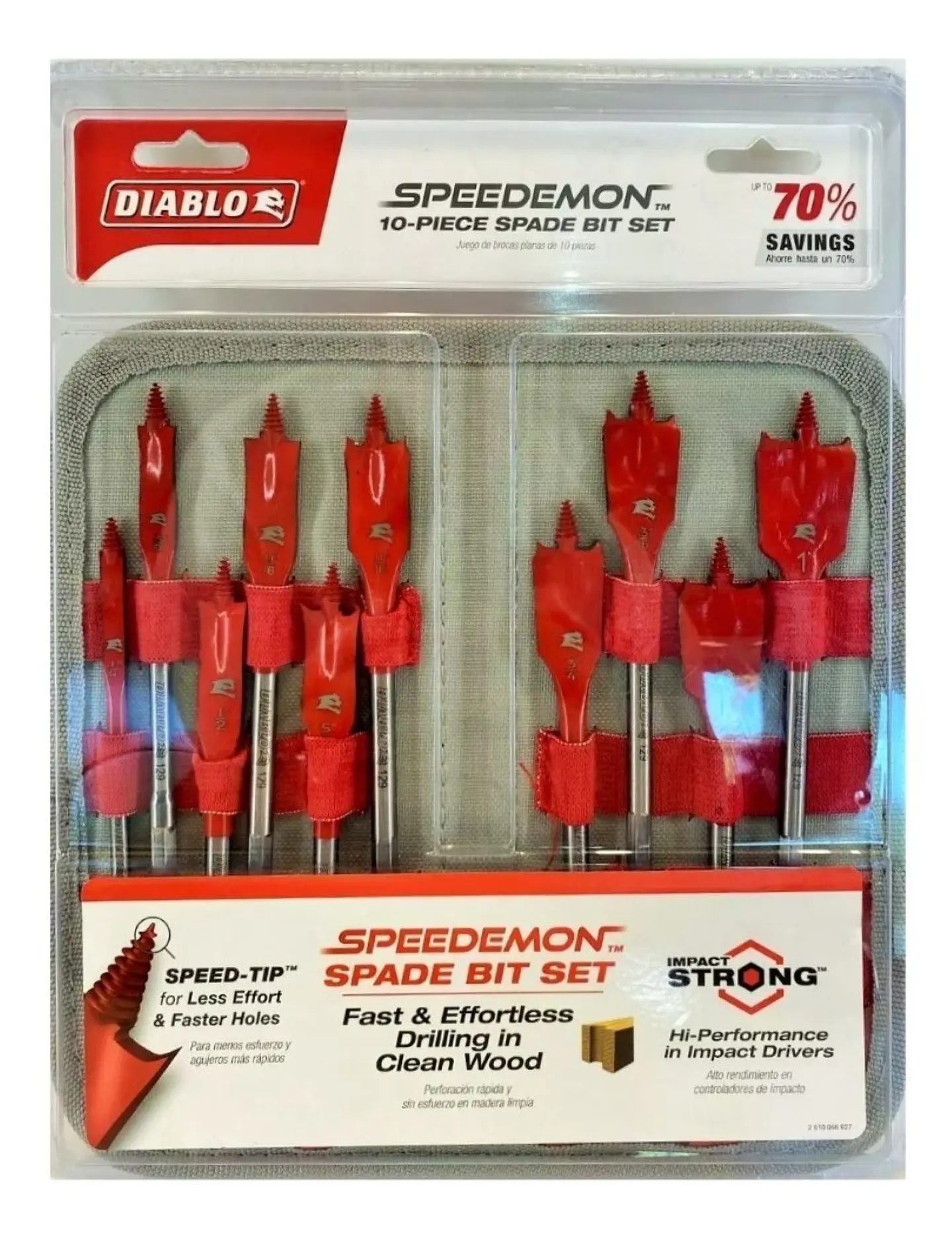 Brocas Paleta Diablo Speedemon (10 Piezas) 1