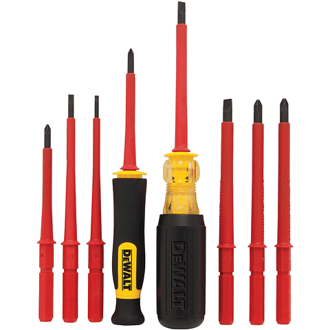 Set De Destornilladores Vde 10 Piezas Dewalt Dwht66417
