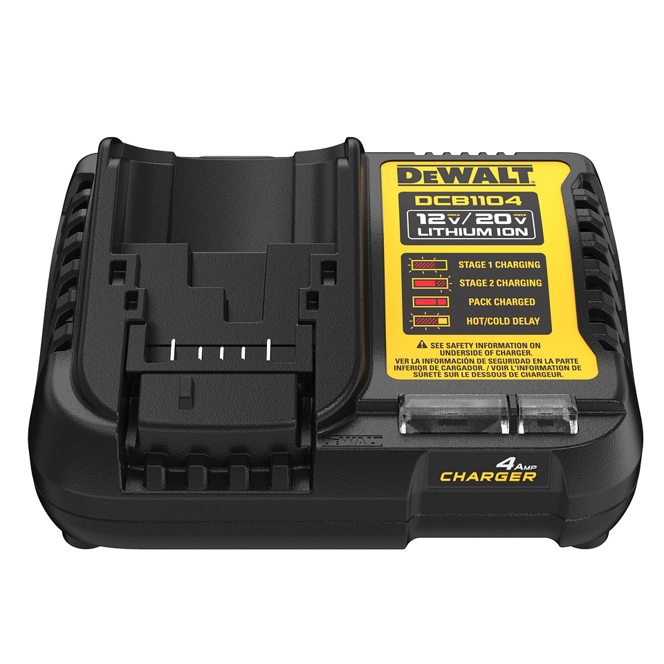 Cargador Dewalt 4 Amp 12v/20v Max. Dcb1104  1