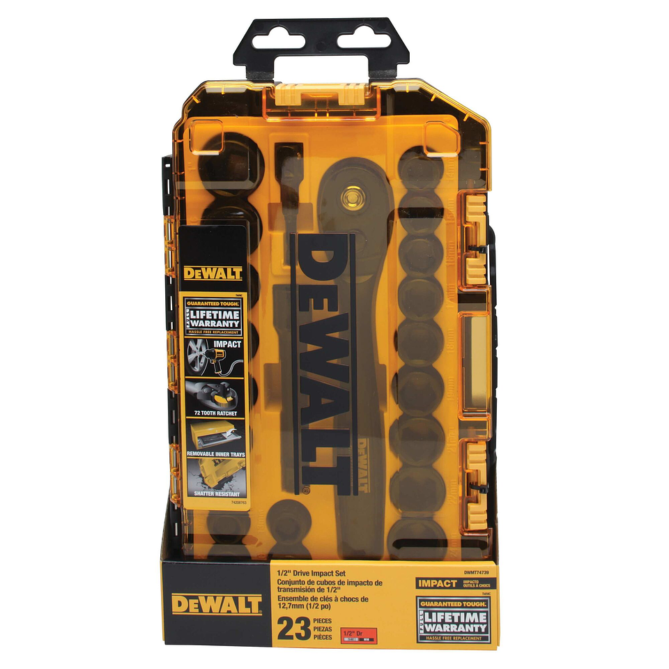 Set De Dados De Impacto Dewalt Dwmt74739 De 1/2 2