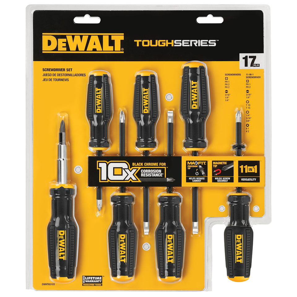 Set De Destornilladores Toughseries 17 Pc Dwht65103 1