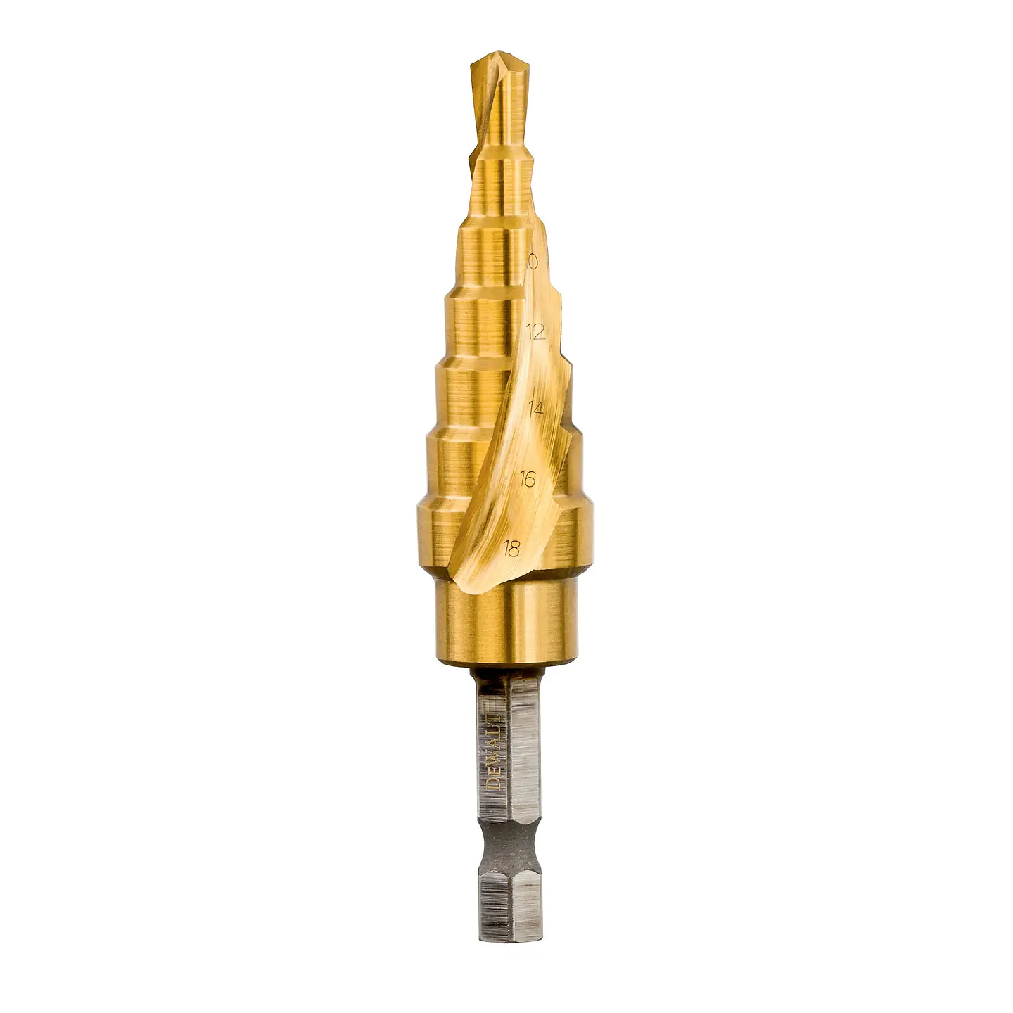 Broca Escalonada 8-10-12-14-16-18mm 1/4 Dewalt DT5027-QZ 1
