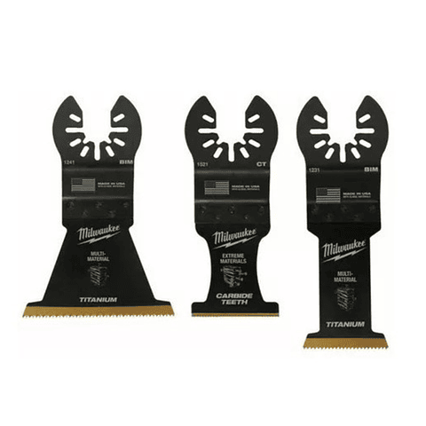 Milwaukee - Accesorios Oscilantes De 3 Piezas Usa