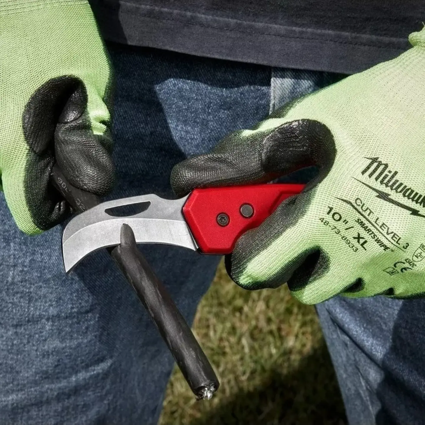 Milwaukee Cuchillo Plegable Fastback Hoja Curva 4
