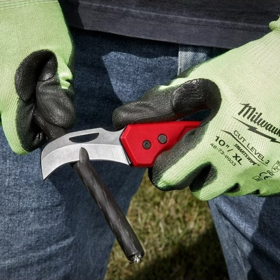 Milwaukee Cuchillo Plegable Fastback Hoja Curva 4