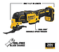 Dewalt 20v Atomic Oscilante Multiherramienta Dcs354b  - Miniatura 3