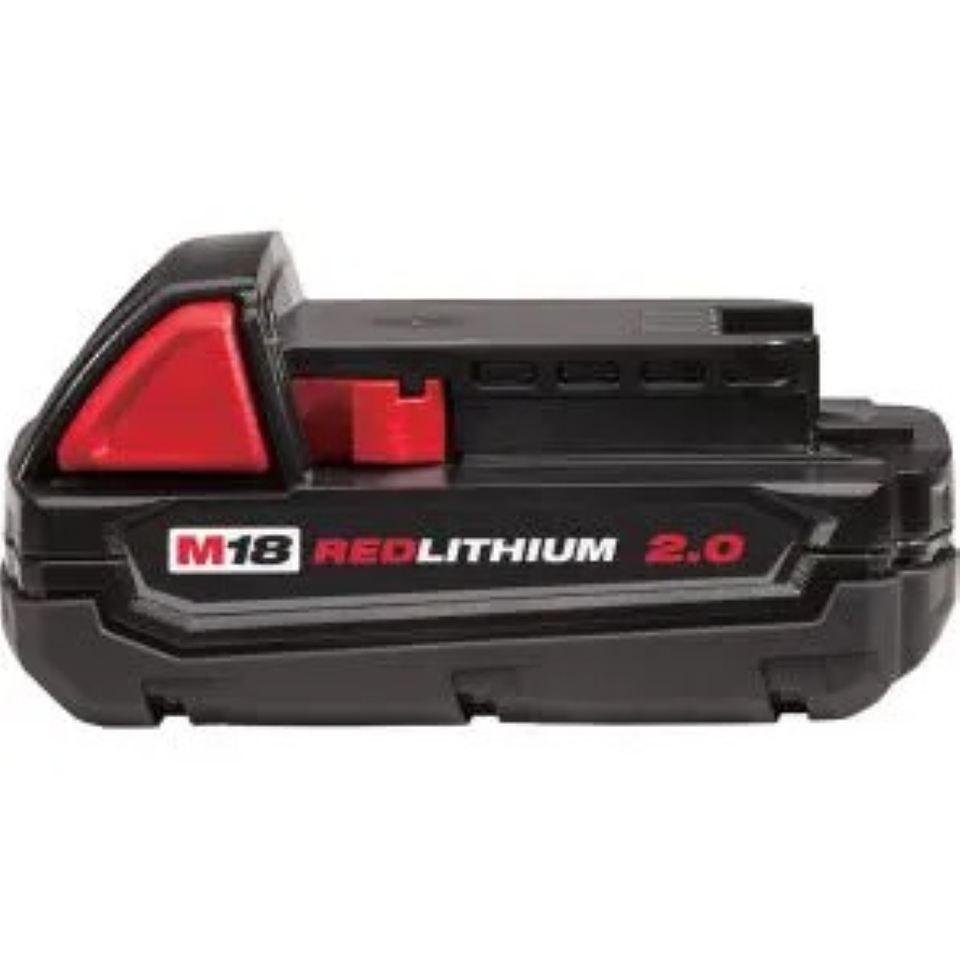 Batería Milwaukee Redlithium M18 2ah (amperes-hora)  1
